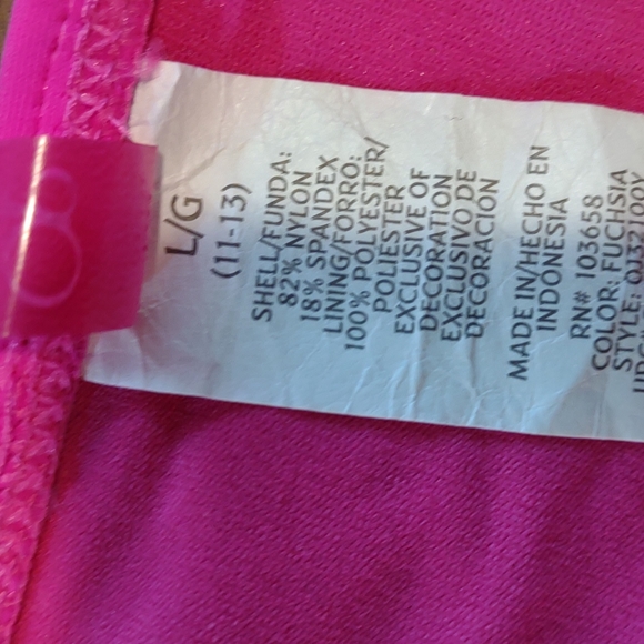 Very impressive One Piece Swimsuit Size L. 11/13 - Picture 5 of 5